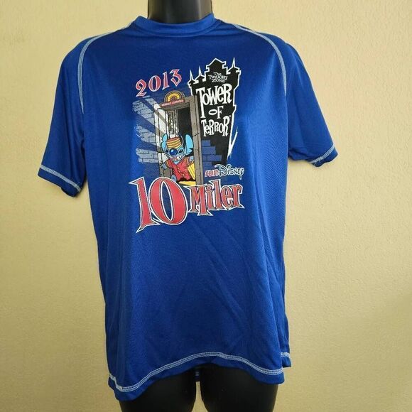 Champion Disney 2013 Tower of Terror 10 Miler Shirt - Picture 1 of 8